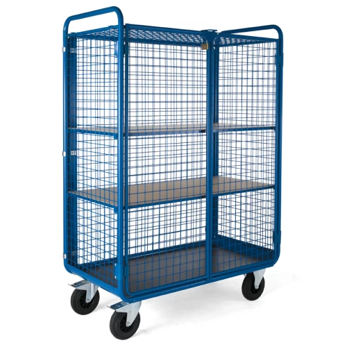 Parcel Cart - Enclosed and Two Shelves 99890