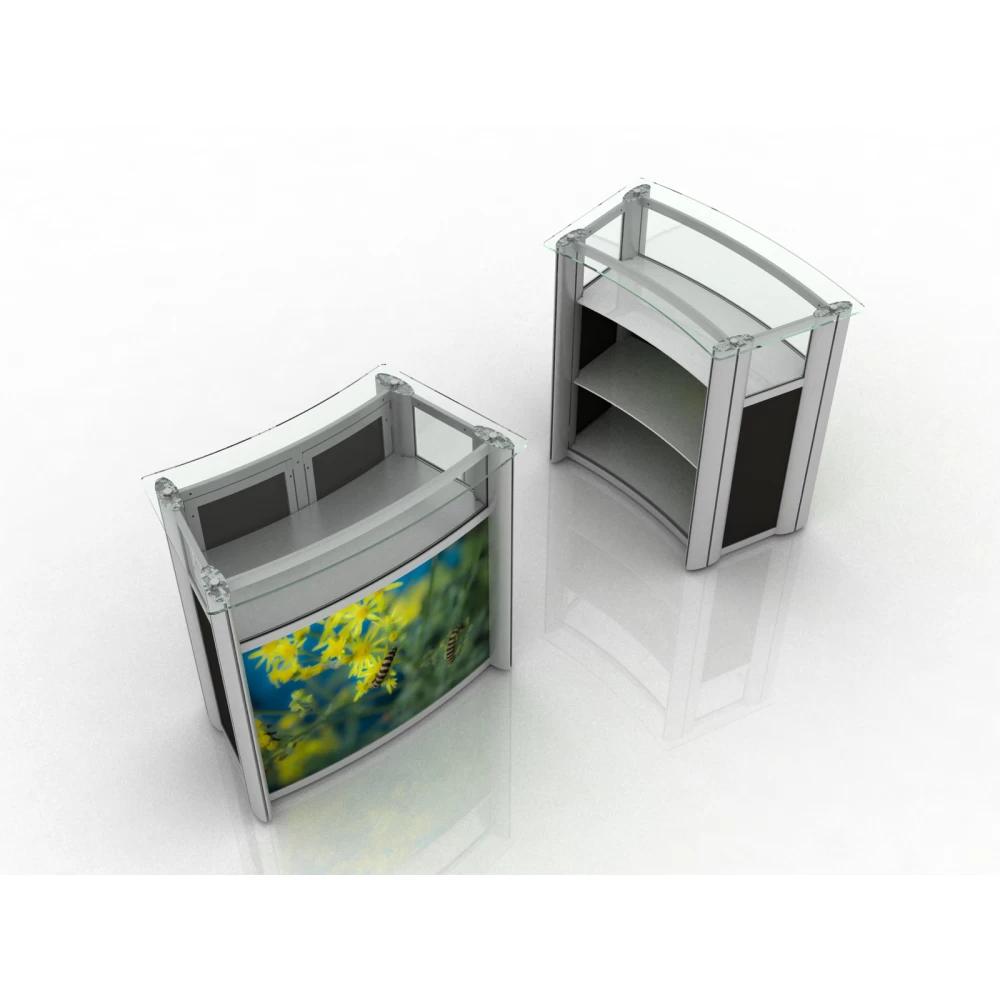 Point Of Sale Counter Display With Lockable Doors 30100