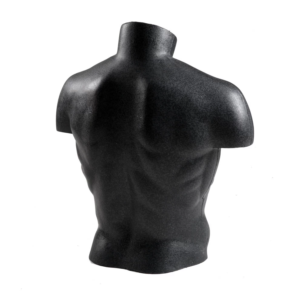 Polystyrene Mannequin Torso - Black 77112
