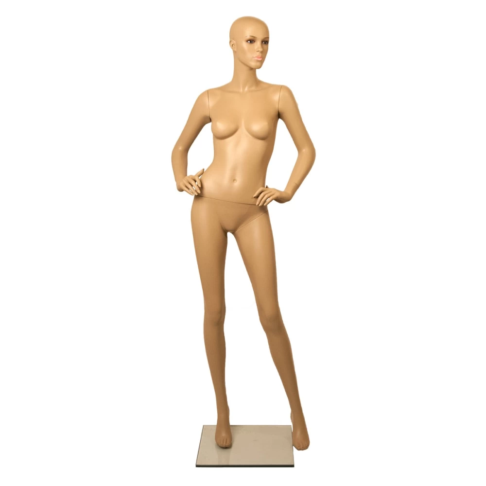 Realistic Female Mannequin - Hands On Hips 71603