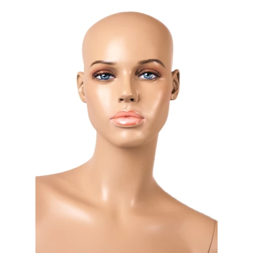 Face of Realistic Female Mannequin