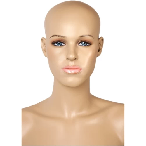 Face of Realistic Female Mannequin