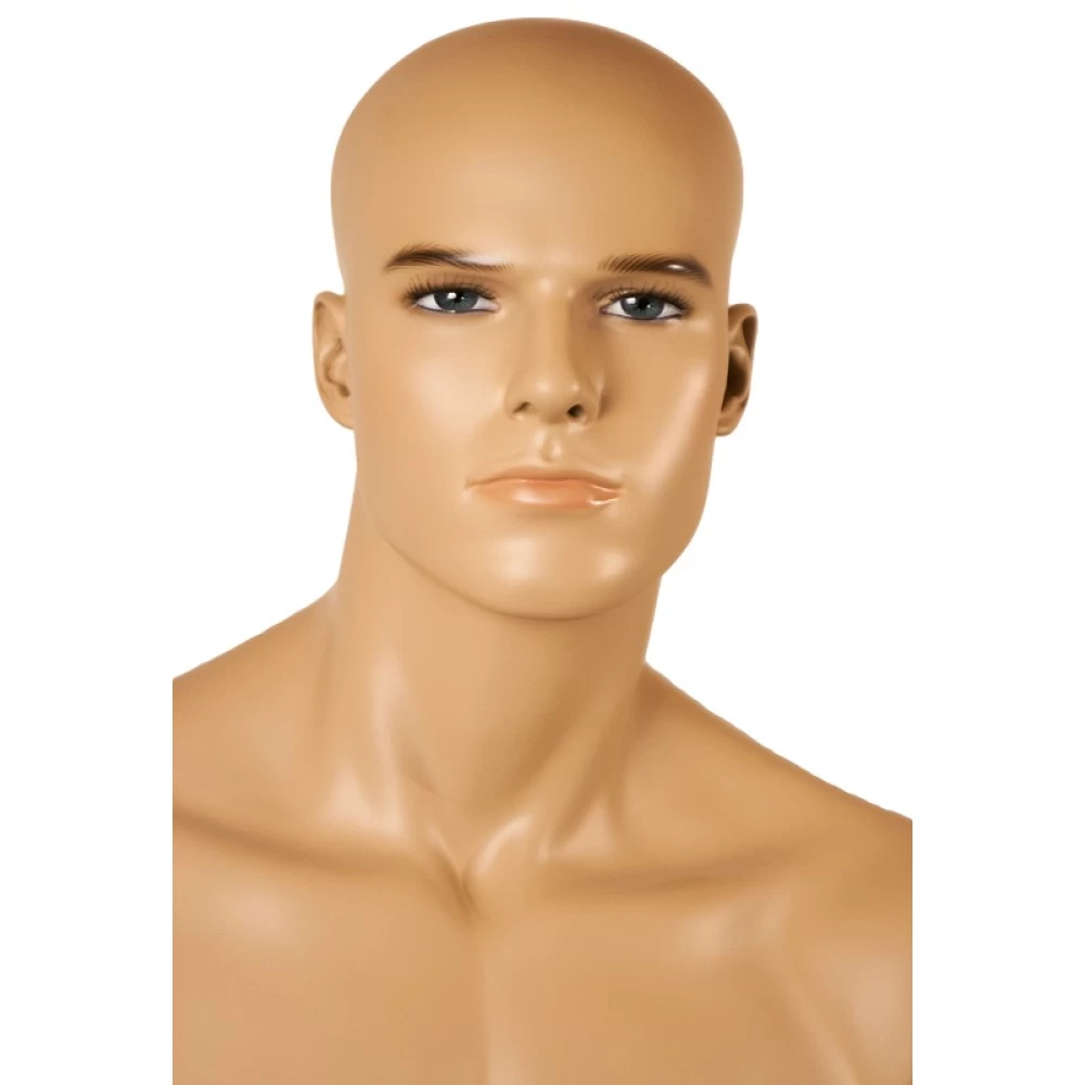 Face of Realistic Male Mannequin