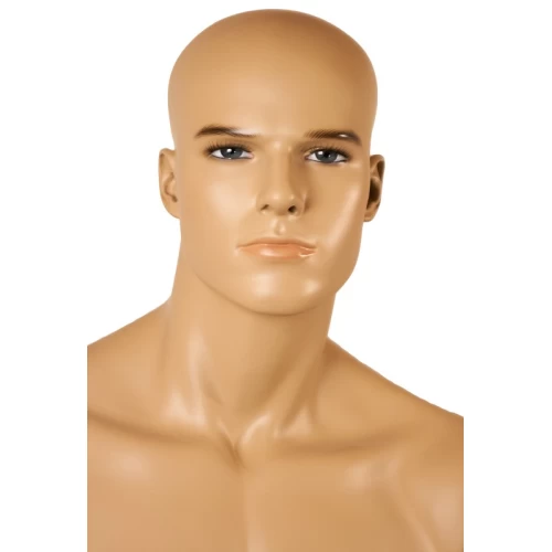 Face of Realistic Male Mannequin