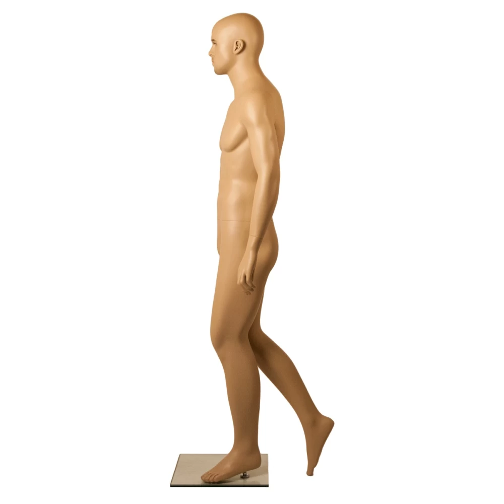 Side View of Male Realistic Mannequin