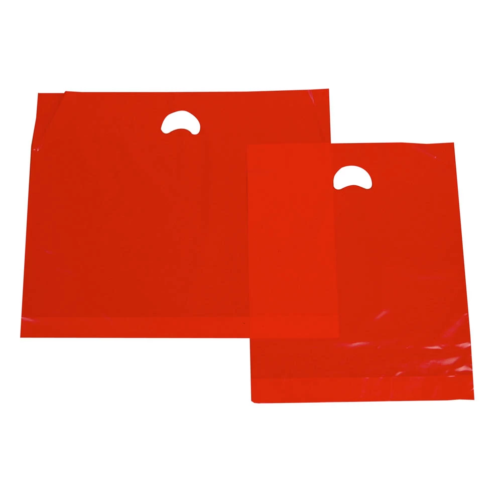 Silver Plastic Carrier Bags / Polythene Carrier Bags 15 Inch x 18 Inch + 3 (500 Pack) 18329