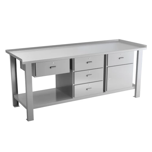 Steel Workbench With Drawer and Door 1500 x 700 x 850 99873