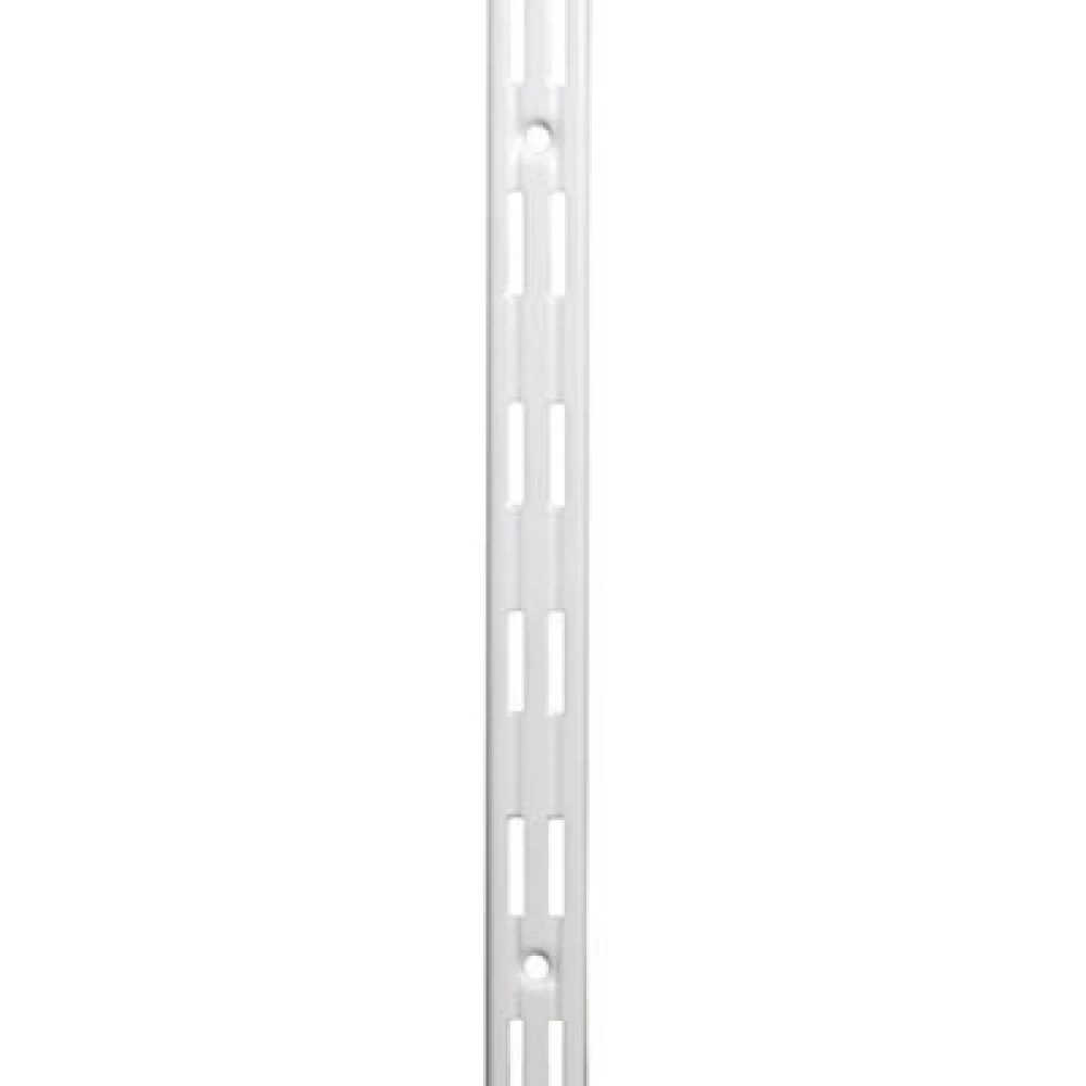 Twin Slot Upright 1400mm White - Box of 10 39407