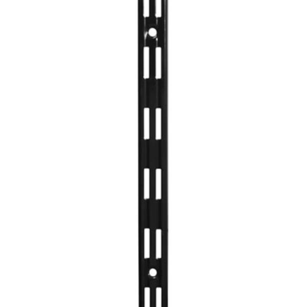 Twin Slot Upright 1980mm Black - Box of 10 39414