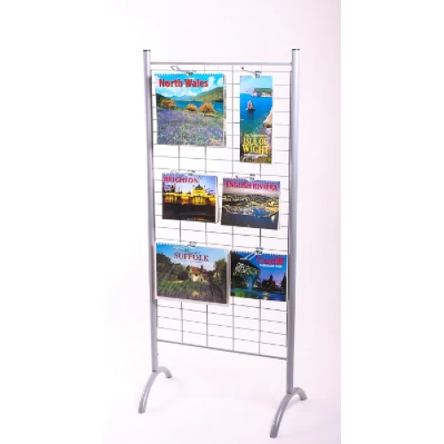 Two Sided Mesh Display Stand 15032