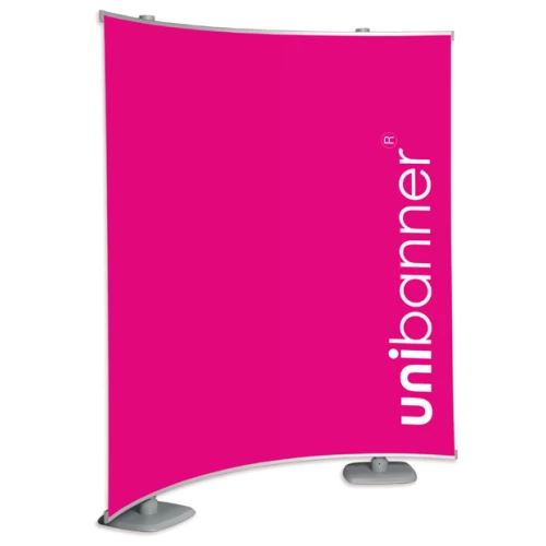 UniBanner Curve Banner Stand 1200mm Wide 80017