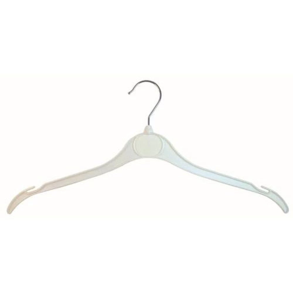 White Dress/Blouse Plastic Hangers 41cm 51088