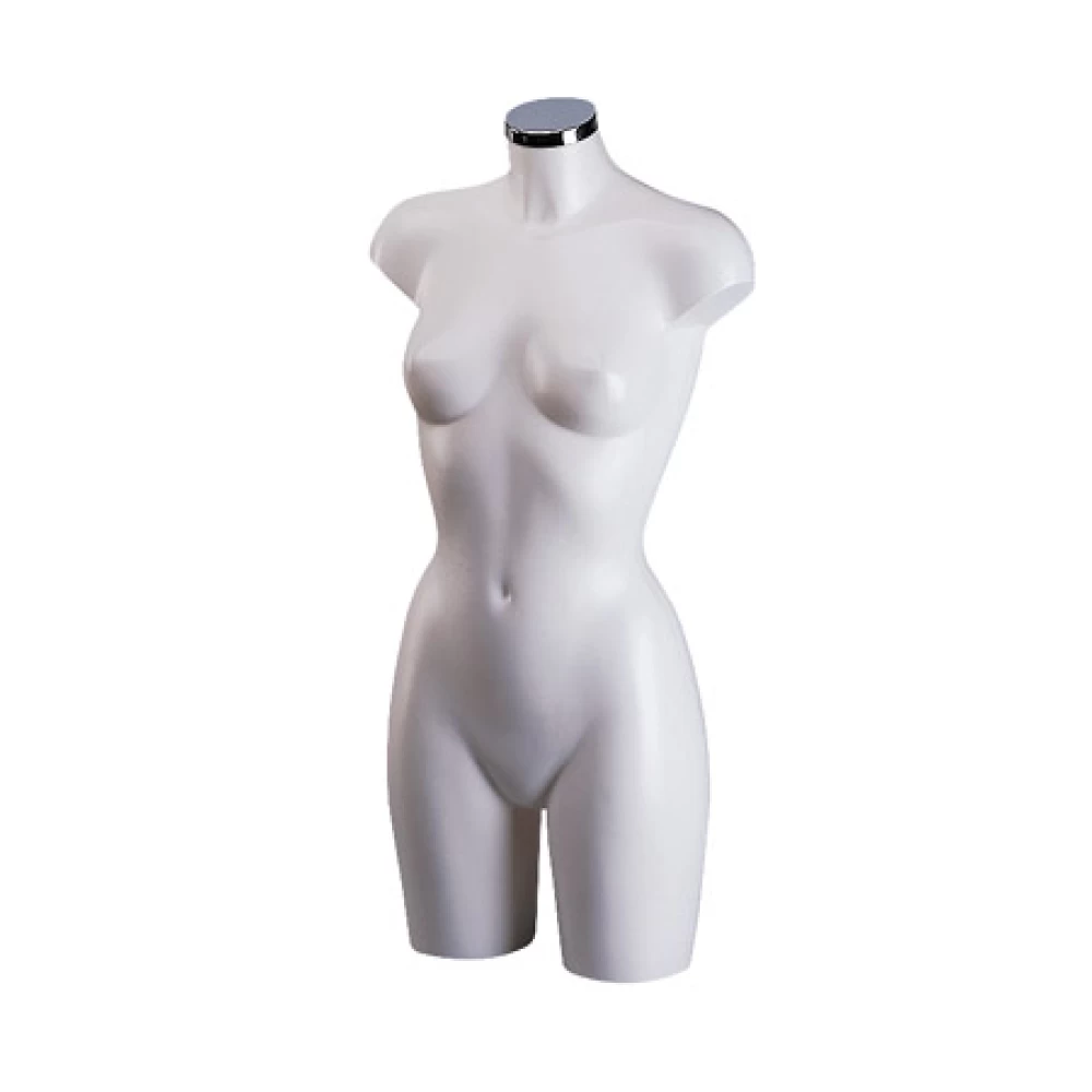 White Female Bust Form Without Stand 76103