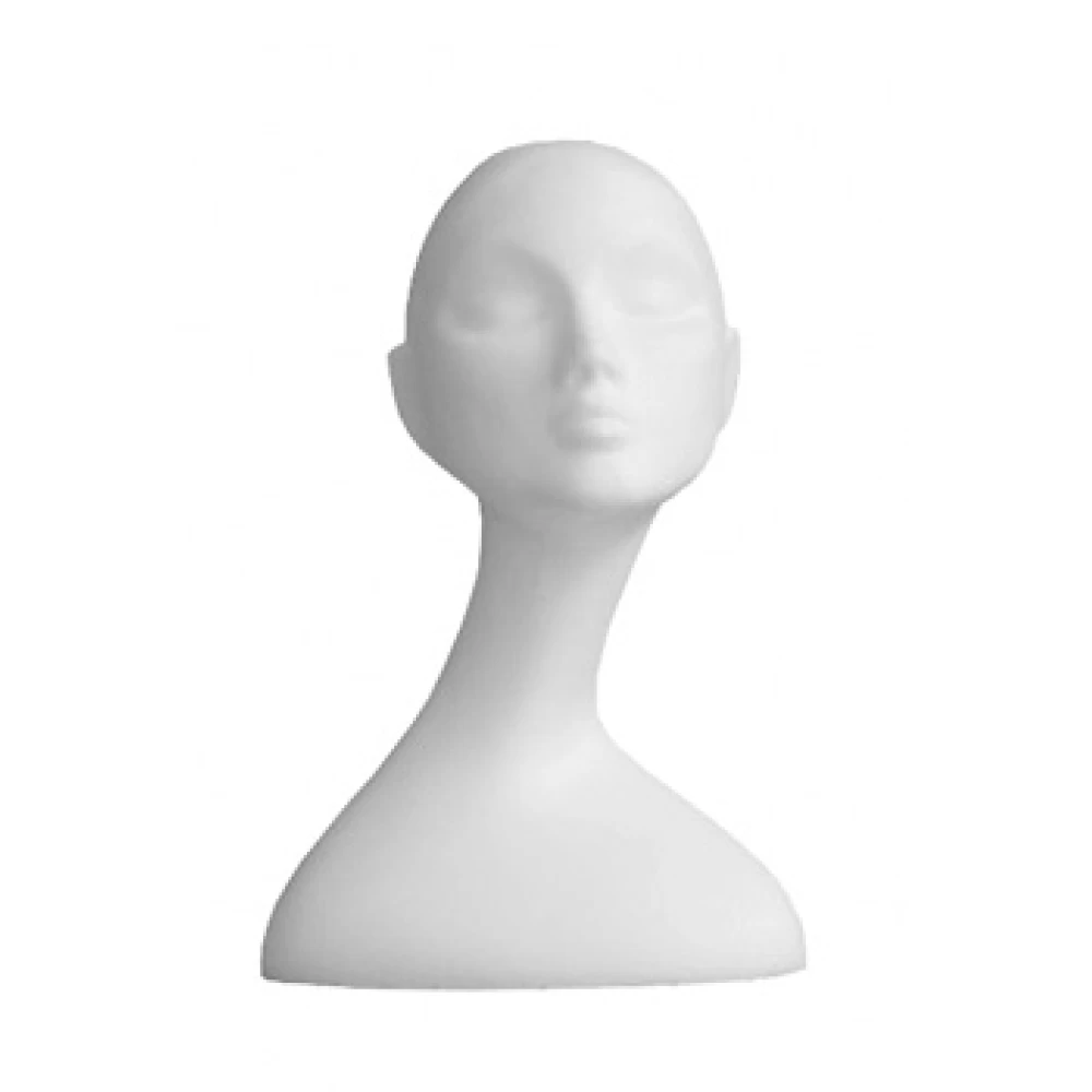 Head Forms For Display | Polystyrene Heads | Manikin Head