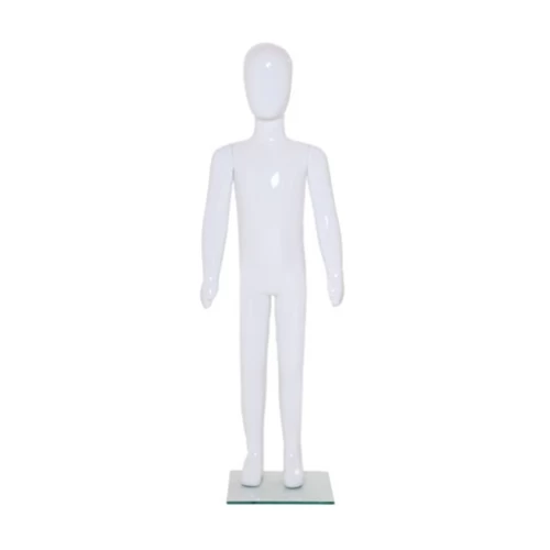 White Gloss - Hands at Side Child Mannequin 5 Yrs 72207