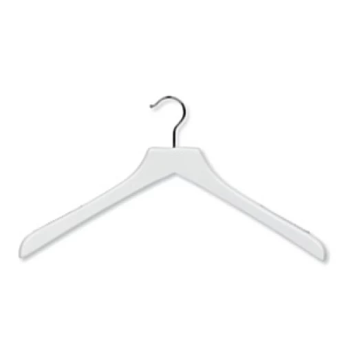 White Non Slip Hanger 43cm (Box of 50) 52015