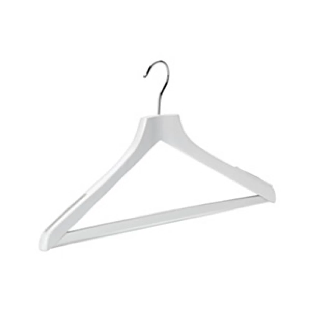 White Non Slip Hangers 44cm (Box of 50) 52020
