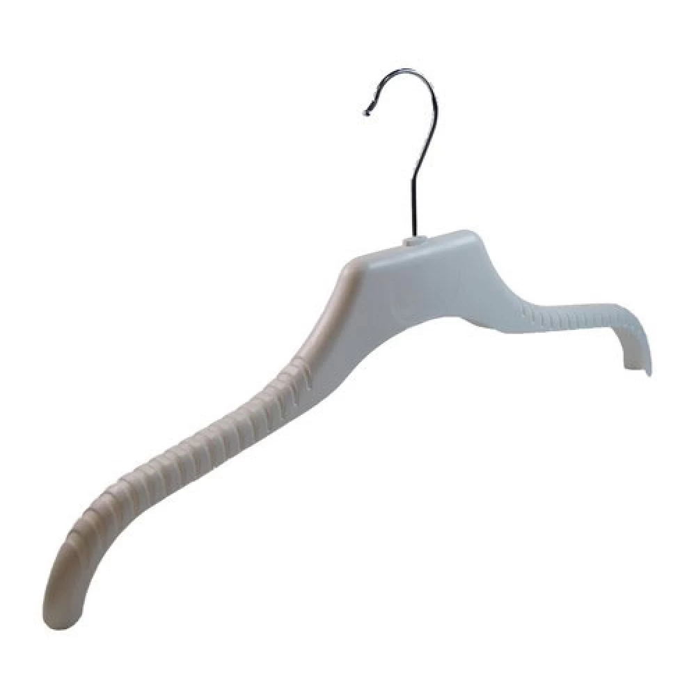 White Plastic Knitwear Hangers 45cm (Box of 180) 51091