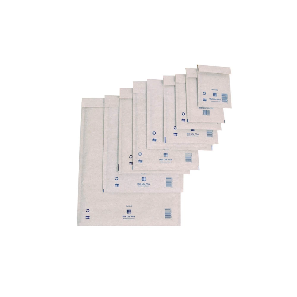 White Self Adhesive Postal Jiffy Bags (A4 - 240mm x 330mm, 50 Box) 18554