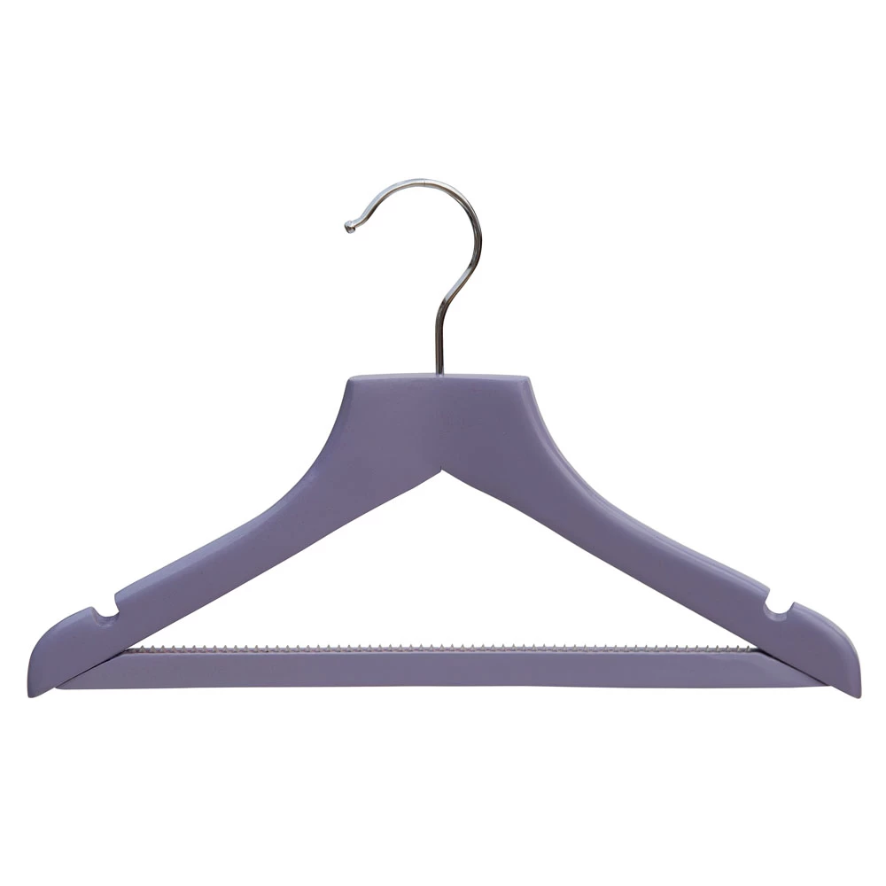Wooden Baby Pink & Lilac Wishbone Clothes Hangers (Box of 40) 51027