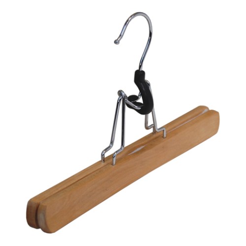 Wooden Clamp Clothes Hanger 28cm (Box of 100) - UK