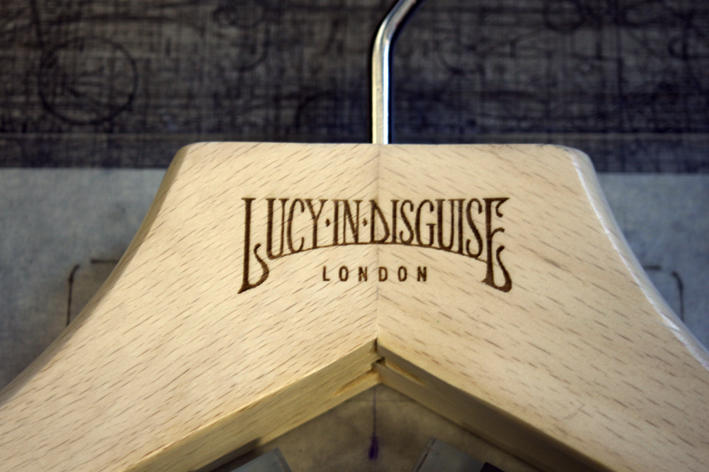 Laser Engraved Coat Hangers