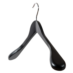 Black Wooden Hangers