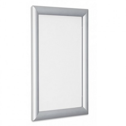 Eco Straight Silver Frame A4 | Clip Frame For Posters